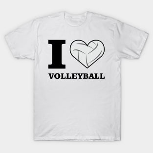 I Love Volleyball T-Shirt